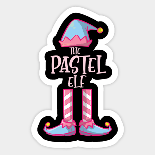 Pastel Goth Christmas Elf Kawaii Gothic Sarcastic Eboy Egirl Sticker